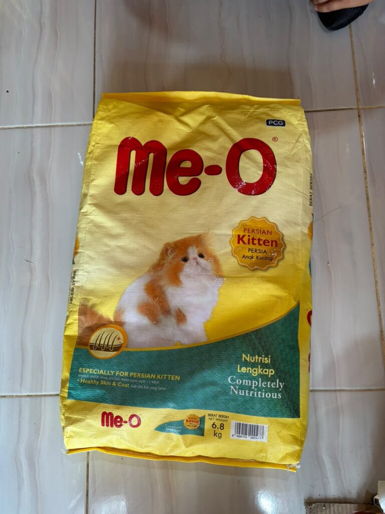 meo kitten persian 6.8kg