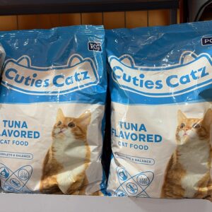 cuties cat tuna dryfood 1kg