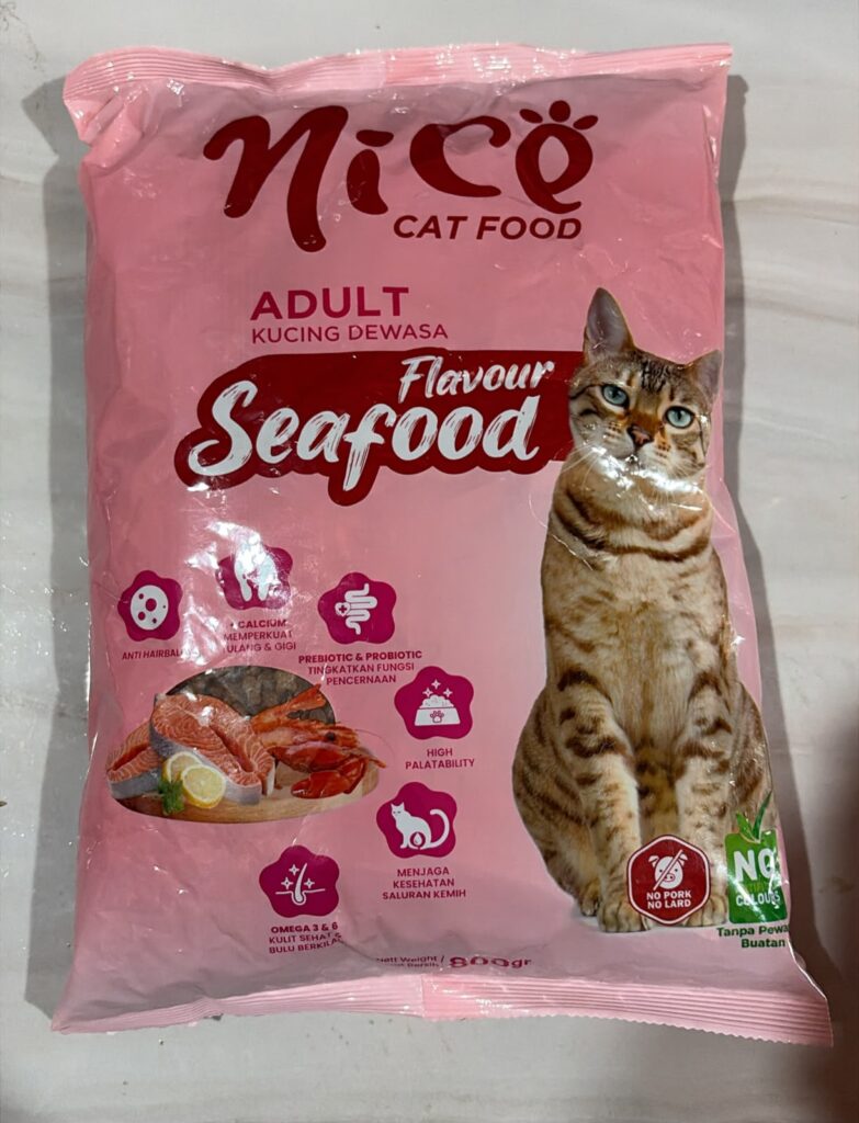 nice seafood dryfood 800gr
