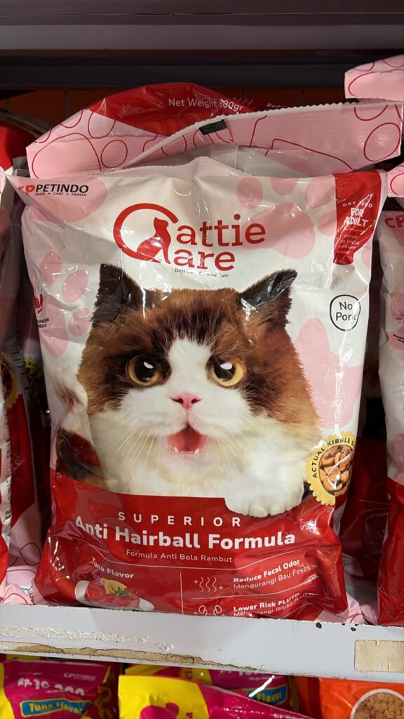 cattie care hairball tuna 800gr