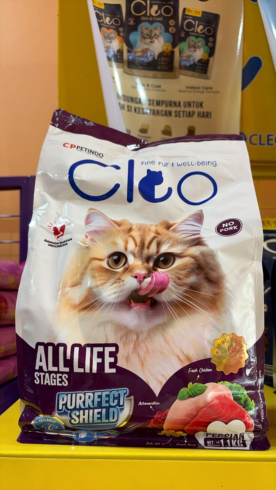 cleo persian hairball 1,2kg