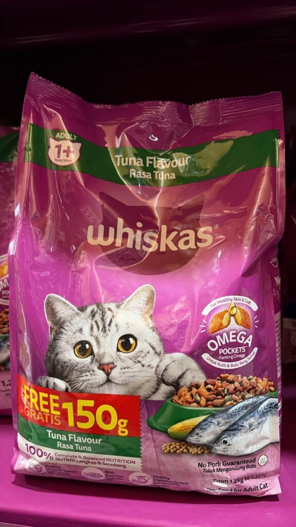 whiskas dryfood adult 1,2kg