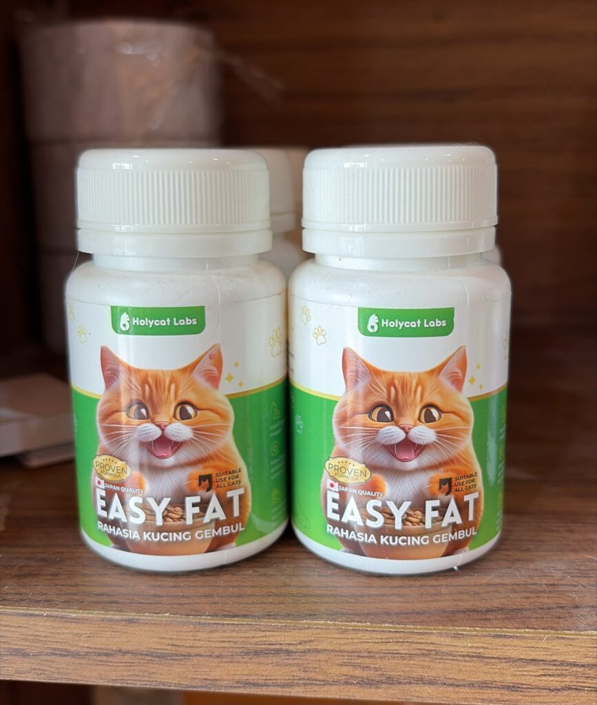 easy fat (vitamin kucing nafsu makan)