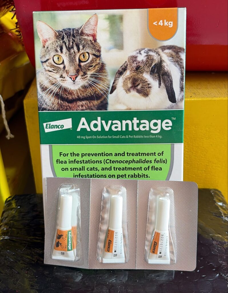 advantage (obat kutu) <4kg