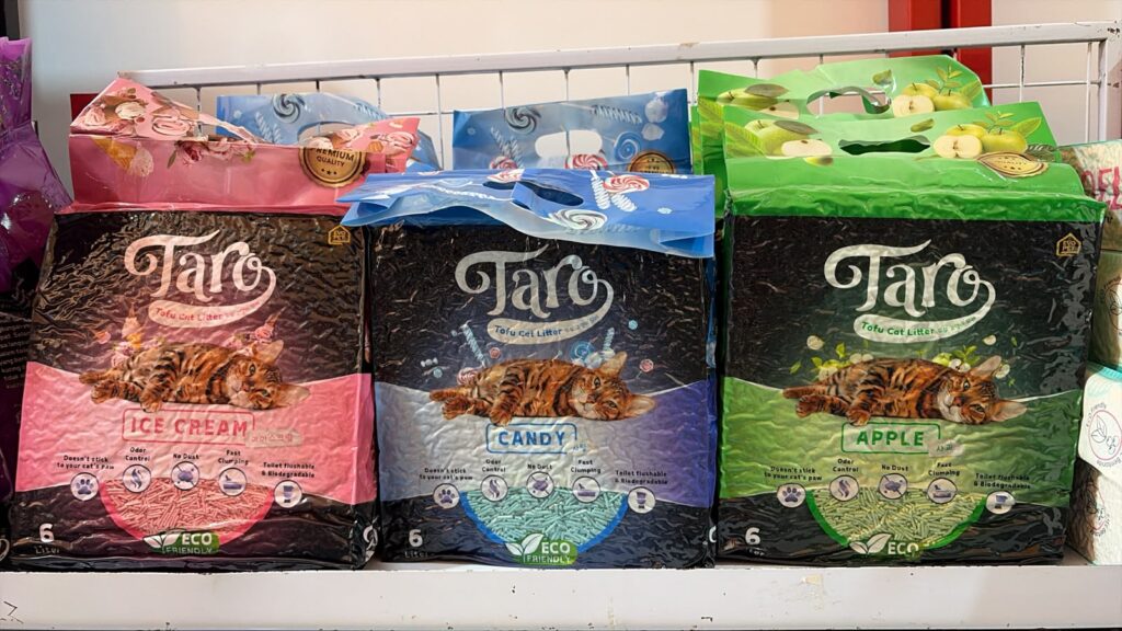 tofu cat litter taro 6L