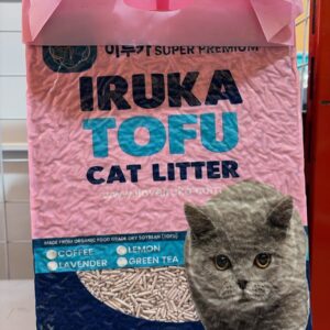 Tofu cat litter iruka 6L
