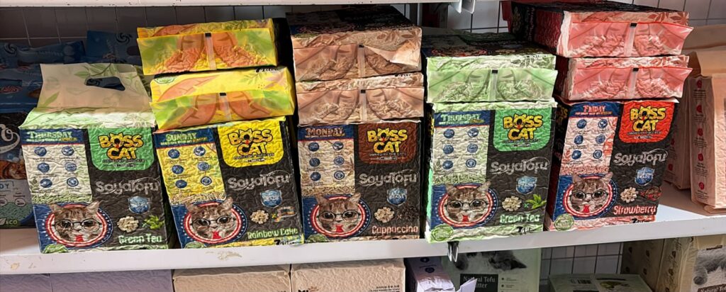 tofu cat litter bosscat 7L