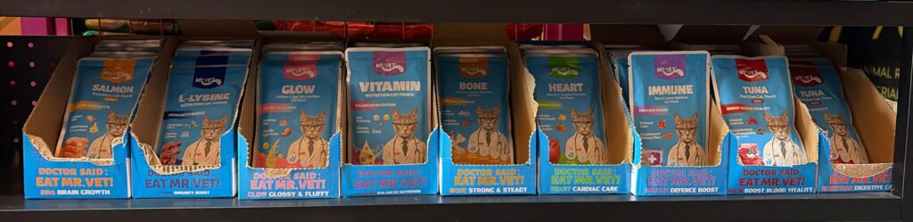 mr. vet wetfood pouch 85gr