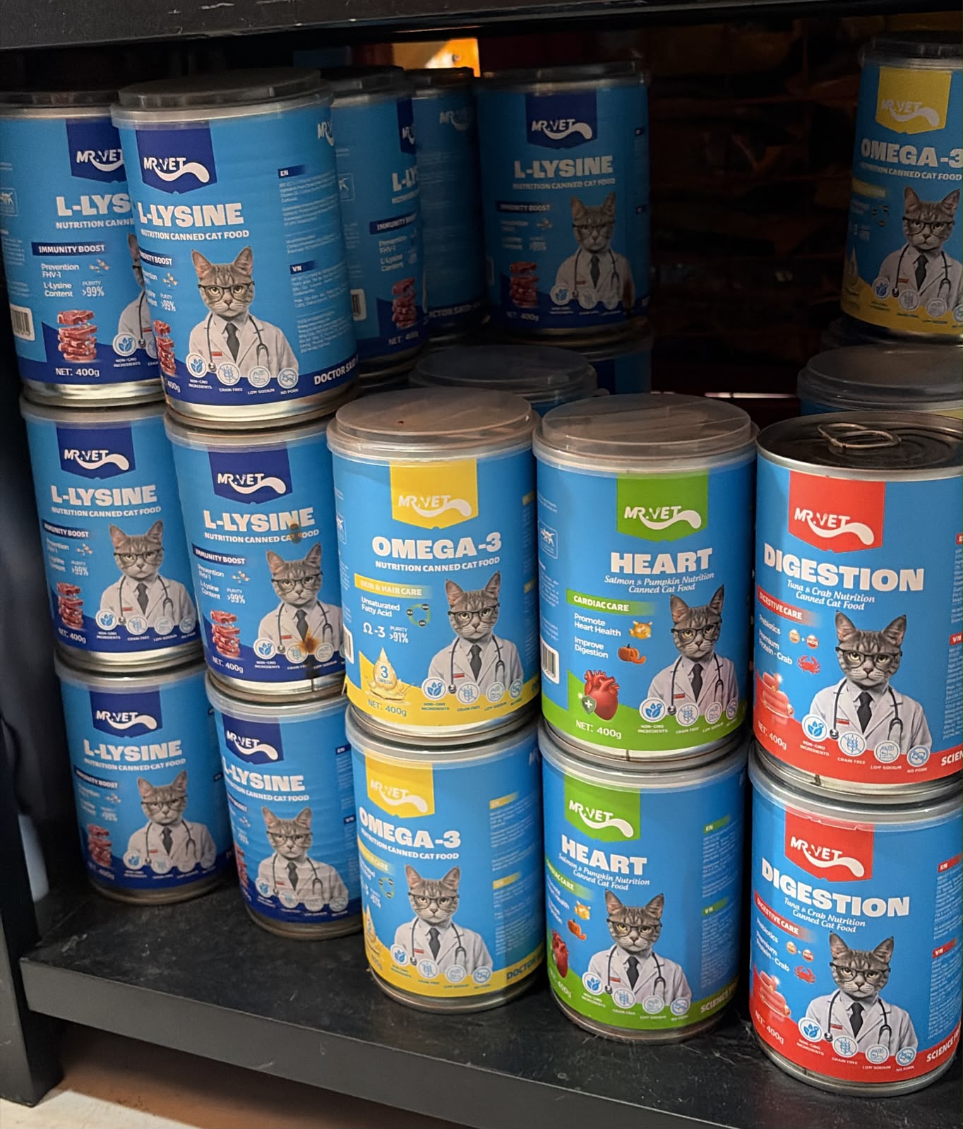 mr. vet wetfood kaleng 400gr